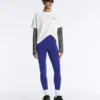 Compressive Leggings mit hoher Taille, reflektierenden Details und knöchellanger Passform Compressive Leggings mit hoher Taille, reflektierenden Details und knöchellanger Passform