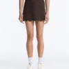 Compressive-Shorts mit hoher Taille und Wellenmuster Compressive-Shorts mit hoher Taille und Wellenmuster