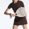 Compressive-Shorts mit hoher Taille und Wellenmuster Compressive-Shorts mit hoher Taille und Wellenmuster