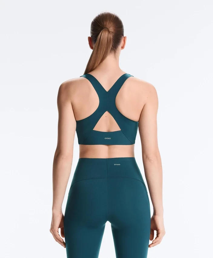 Compressive-Sport-BH mit mittlerem Halt und Cups Compressive-Sport-BH mit mittlerem Halt und Cups