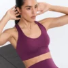 Compressive-Sport-BH mit mittlerem Halt und Cups