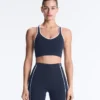 Compressive Sport-BH mit mittlerer Stützkraft und Gummikörbchen Compressive Sport-BH mit mittlerer Stützkraft und Gummikörbchen