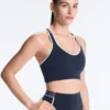 Compressive Sport-BH mit mittlerer Stützkraft und Gummikörbchen Compressive Sport-BH mit mittlerer Stützkraft und Gummikörbchen