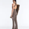Crossover Comfortlux langer, ausgestellter Jumpsuit