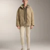 Diamantgesteppte Jacke aus Lammfell Diamantgesteppte Jacke aus Lammfell