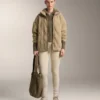 Diamantgesteppte Jacke aus Lammfell Diamantgesteppte Jacke aus Lammfell