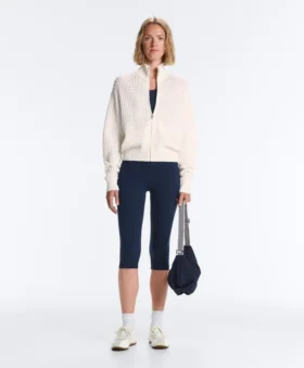 Durchbrochene Strickjacke