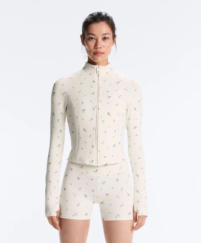 Evermove Funktionsjacke mit Blumenprint Evermove Funktionsjacke mit Blumenprint