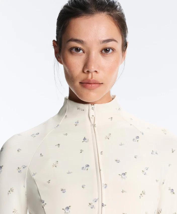 Evermove Funktionsjacke mit Blumenprint Evermove Funktionsjacke mit Blumenprint