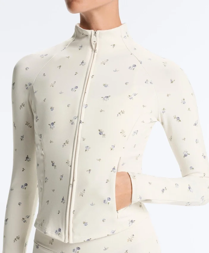 Evermove Funktionsjacke mit Blumenprint Evermove Funktionsjacke mit Blumenprint