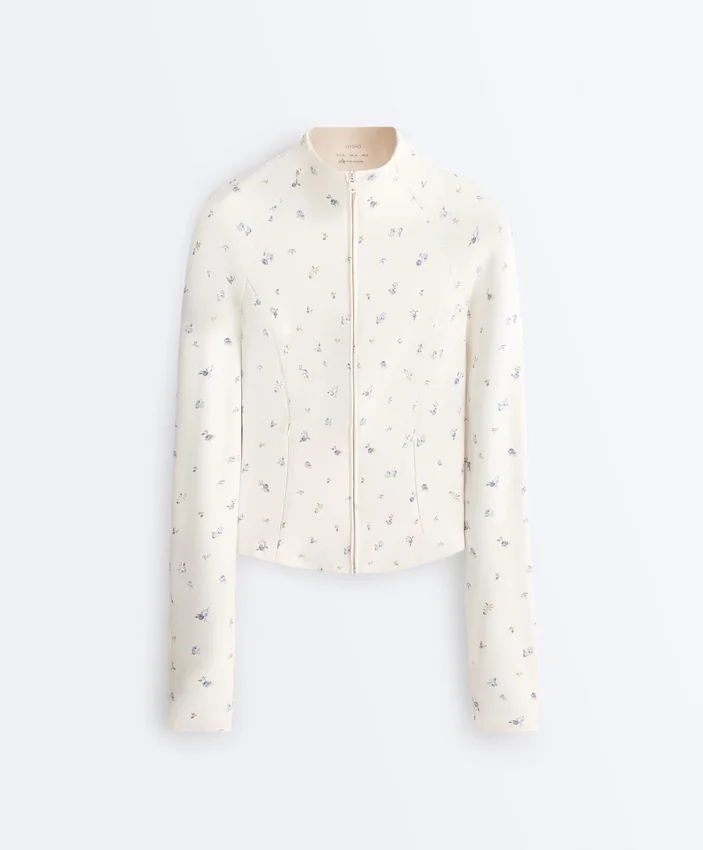 Evermove Funktionsjacke mit Blumenprint Evermove Funktionsjacke mit Blumenprint