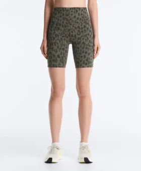 Evermove High-Rise 20 cm Radler-Leggings mit Leopardenmuster Evermove High-Rise 20 cm Radler-Leggings mit Leopardenmuster