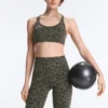 Evermove High-Rise 20 cm Radler-Leggings mit Leopardenmuster Evermove High-Rise 20 cm Radler-Leggings mit Leopardenmuster