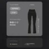 Evermove-Hose mit hoher Taille und ausgestelltem Bein Evermove-Hose mit hoher Taille und ausgestelltem Bein