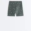 Evermove Hotpants mit hoher Taille (10 cm) und Blumenprint Evermove Hotpants mit hoher Taille (10 cm) und Blumenprint
