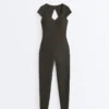 Evermove Kurzarm-Jumpsuit Evermove Kurzarm-Jumpsuit