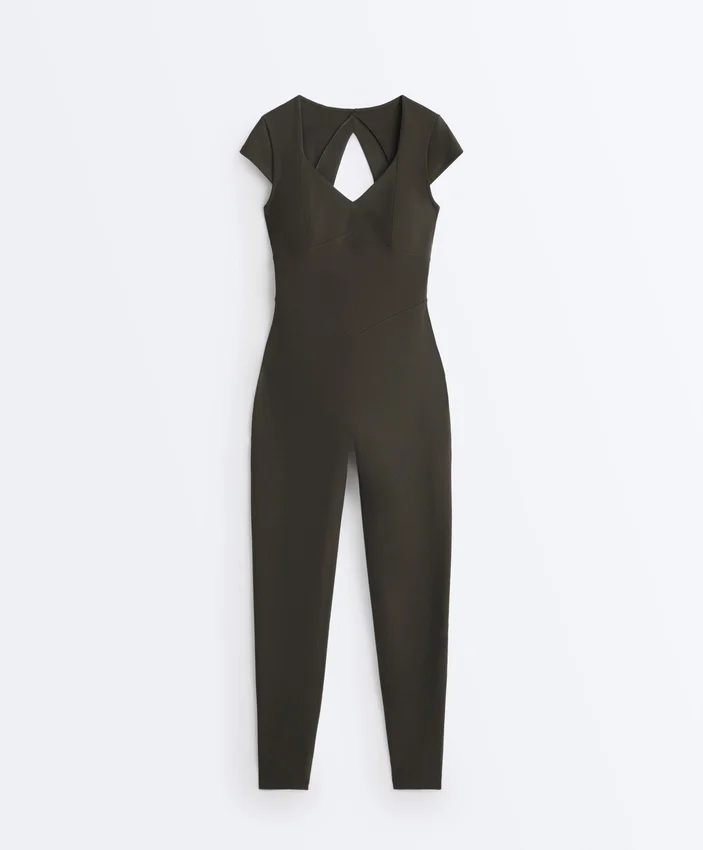 Evermove Kurzarm-Jumpsuit Evermove Kurzarm-Jumpsuit