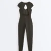 Evermove Kurzarm-Jumpsuit Evermove Kurzarm-Jumpsuit
