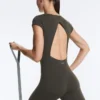 Evermove Kurzarm-Jumpsuit Evermove Kurzarm-Jumpsuit