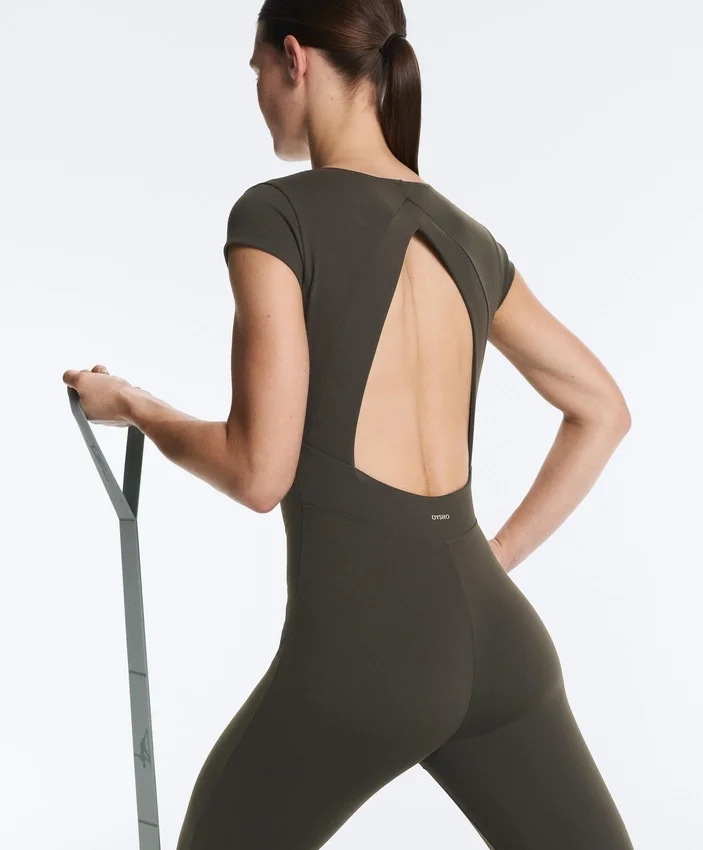 Evermove Kurzarm-Jumpsuit Evermove Kurzarm-Jumpsuit