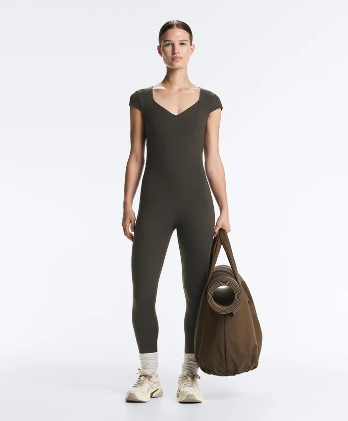 Evermove Kurzarm-Jumpsuit Evermove Kurzarm-Jumpsuit