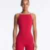 Evermove Kurzer Jumpsuit mit offenem Rücken aus Shorts Evermove Kurzer Jumpsuit mit offenem Rücken aus Shorts
