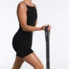 Evermove Kurzer Jumpsuit mit offenem Rücken aus Shorts Evermove Kurzer Jumpsuit mit offenem Rücken aus Shorts