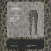 Evermove Leggings mit Leopardenmuster, hoher Taille und knöchellanger Passform Evermove Leggings mit Leopardenmuster, hoher Taille und knöchellanger Passform