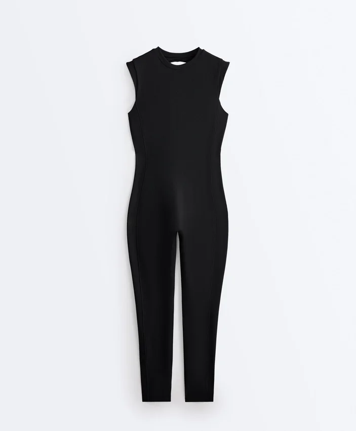 Evermove Ärmelloser langer Jumpsuit Evermove Ärmelloser langer Jumpsuit