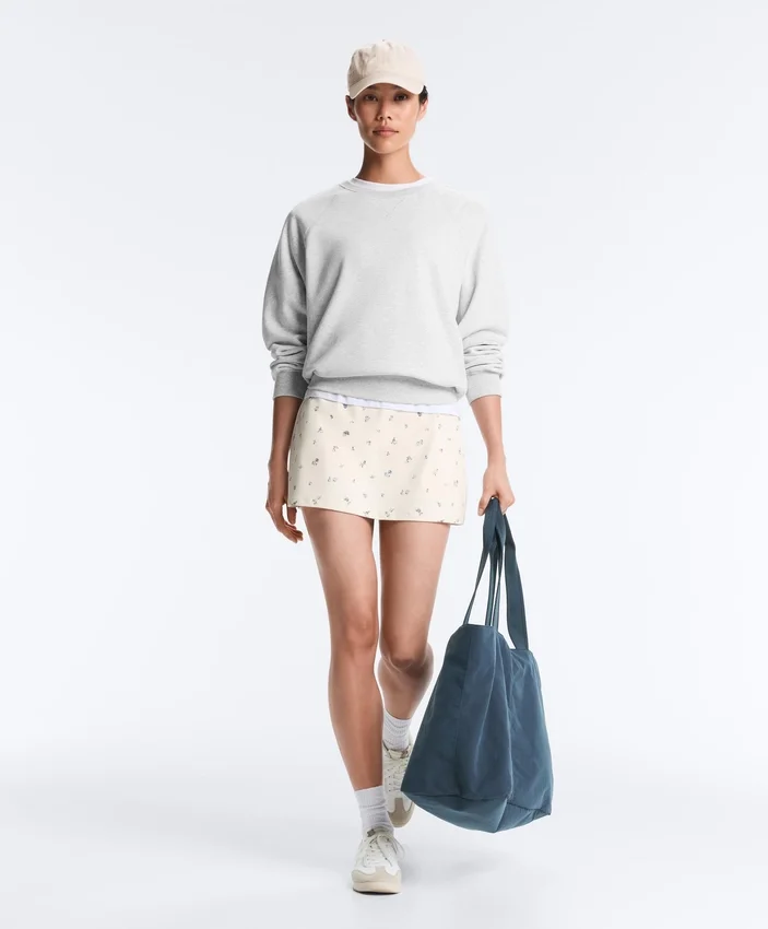 Evermove Short mit Blumenmuster und hoher Taille Evermove Short mit Blumenmuster und hoher Taille