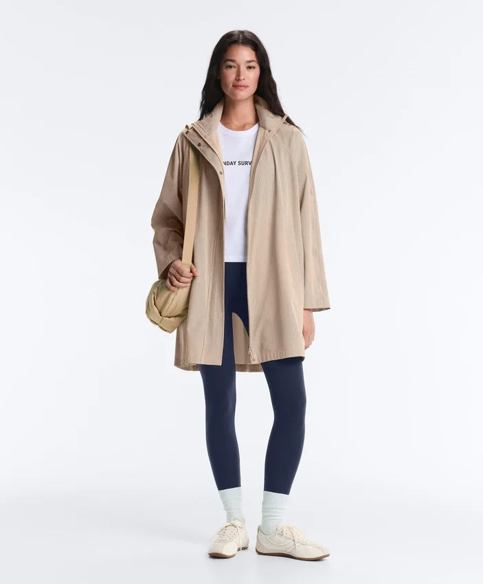 Extra leichte, wasserdichte 10K-Gingham-Jacke Extra leichte, wasserdichte 10K-Gingham-Jacke