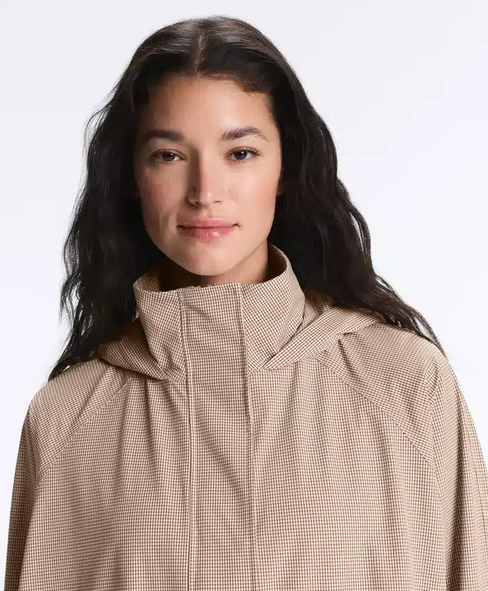 Extra leichte, wasserdichte 10K-Gingham-Jacke Extra leichte, wasserdichte 10K-Gingham-Jacke