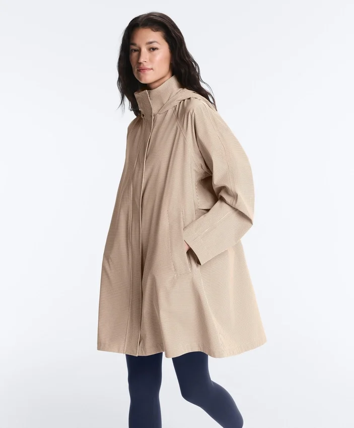 Extra leichte, wasserdichte 10K-Gingham-Jacke Extra leichte, wasserdichte 10K-Gingham-Jacke