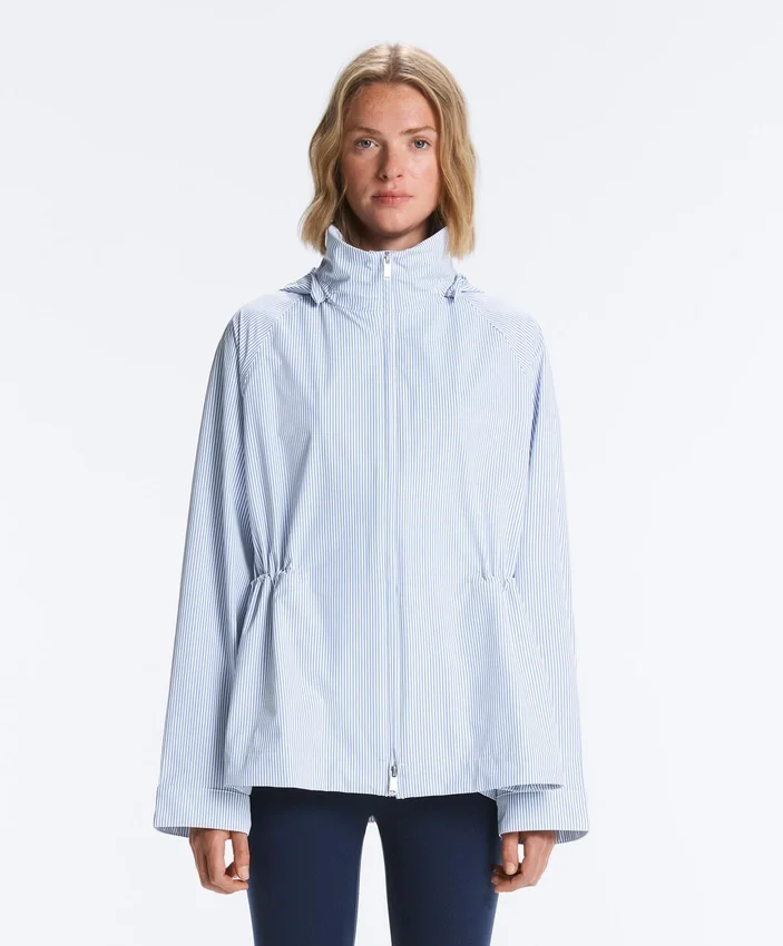 Extra leichte, wasserdichte 10K-Streifenjacke Extra leichte, wasserdichte 10K-Streifenjacke