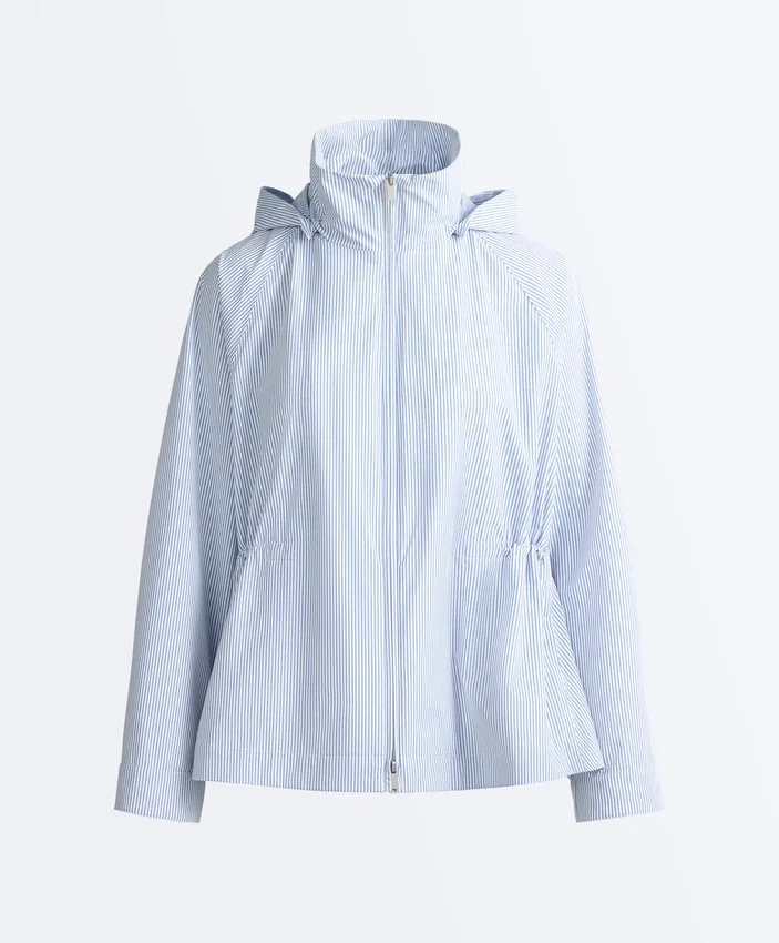 Extra leichte, wasserdichte 10K-Streifenjacke Extra leichte, wasserdichte 10K-Streifenjacke