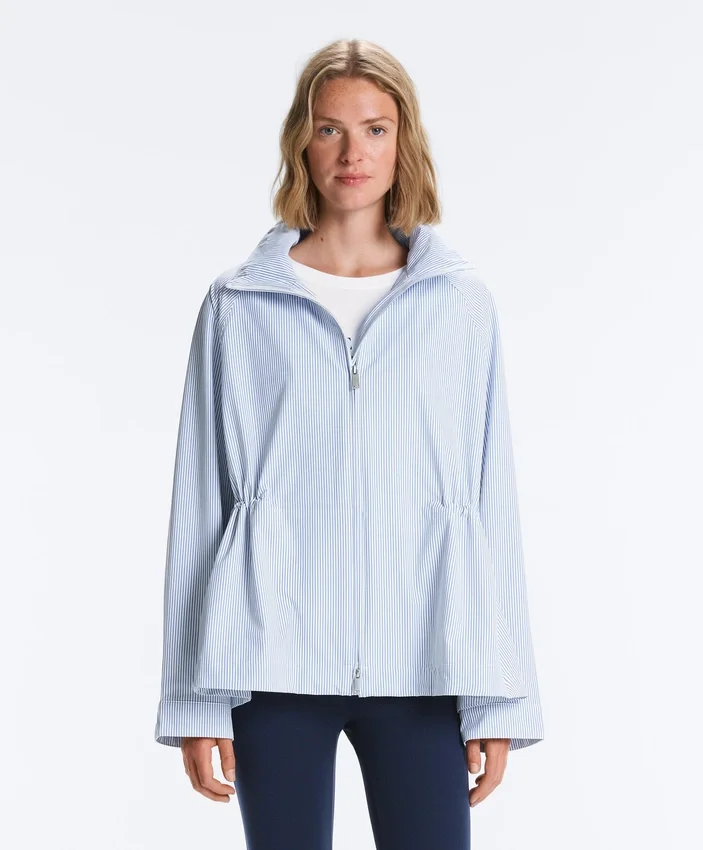Extra leichte, wasserdichte 10K-Streifenjacke Extra leichte, wasserdichte 10K-Streifenjacke