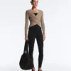Feinstrick-Pullover mit Rippbündchen Feinstrick-Pullover mit Rippbündchen