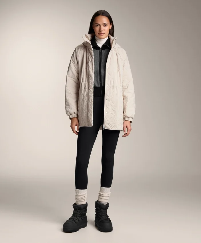 Fellex® Aerogel Lange Jacke mit Steppung Fellex® Aerogel Lange Jacke mit Steppung
