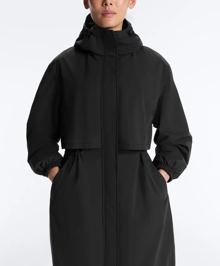 Fellex® mit Aerogel 10K – wasserdichte, lange, gefütterte Jacke Fellex® mit Aerogel 10K – wasserdichte, lange, gefütterte Jacke