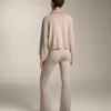 Flare-Strickhose
