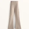 Flare-Strickhose