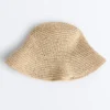 Geflochtener Bucket-Hut im Raffia-Look Geflochtener Bucket-Hut im Raffia-Look