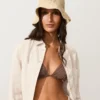 Geflochtener Bucket-Hut im Raffia-Look Geflochtener Bucket-Hut im Raffia-Look