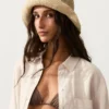 Geflochtener Bucket-Hut im Raffia-Look Geflochtener Bucket-Hut im Raffia-Look