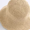Geflochtener Bucket-Hut im Raffia-Look Geflochtener Bucket-Hut im Raffia-Look