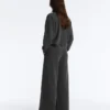 Jacke mit Stehkragen aus Baumwollmisch-Fleece Jacke mit Stehkragen aus Baumwollmisch-Fleece