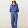 Gerade Hose aus Lyocell-Mischung und 24 % Leinen Gerade Hose aus Lyocell-Mischung und 24 % Leinen