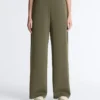 Geradlinige, gestreifte Hose mit Soft Touch-Modal Geradlinige, gestreifte Hose mit Soft Touch-Modal