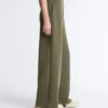 Geradlinige, gestreifte Hose mit Soft Touch-Modal Geradlinige, gestreifte Hose mit Soft Touch-Modal