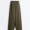 Geradlinige, gestreifte Hose mit Soft Touch-Modal Geradlinige, gestreifte Hose mit Soft Touch-Modal